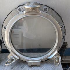 アルミ 合金 船舶 丸窓 強化ガラス 開閉