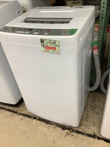 アクア 6kg 洗濯機 AQW-S6M 管D240912CK (ベストバイ 静岡県袋井市)