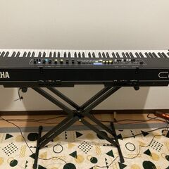 YAMAHAキーボード CK88 スタンド、ケース、ペダル、パソコン台フルセット