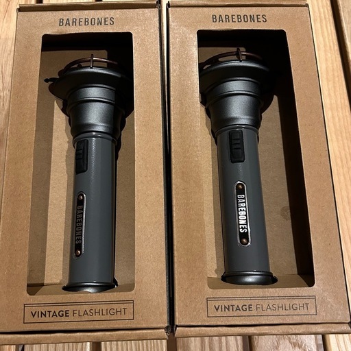 新品２個セット　ベアボーンズ　ビンテージフラッシュライト