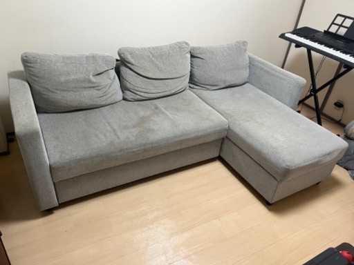 ニトリ　ソファベッド　ソファ収納