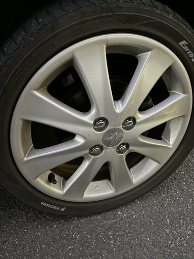 タント 新品タイヤ 、純正アルミホイール MINERVAの25年製