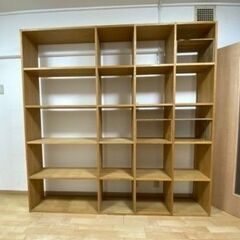 20240922売却済。MUJIスタッキングシェルフ無印良品