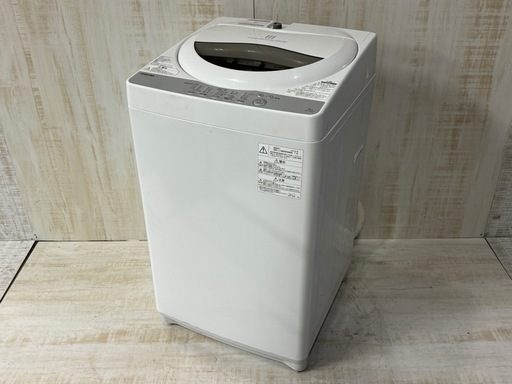 激安‼️2018年製 TOSHIBA 5.0kg 洗濯機 【ネット決済・配送可・3ヶ月保証】LA026