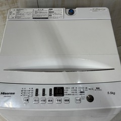 激安‼️💎2020年製 Hisense 5.5kg 洗濯機💎 【ネット決済・配送可・3ヶ月保証】LA027