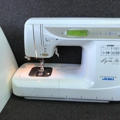 (売れました)日本製★文字模様★JUKI家庭用CPミシンHZL-T8100★整備済