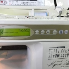 (売れました)日本製★文字模様★JUKI家庭用CPミシンHZL-T8100★整備済