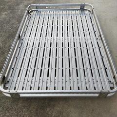 ランクル、ルーフキャリアとハシゴ