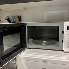 レンジ、冷蔵庫