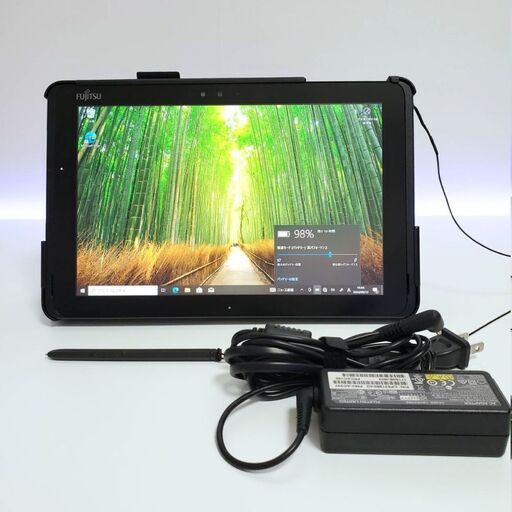 特価 残り1台！ 親子学習 持ち運び用サブPCに！ 富士通 タブレットPC ARROWSTab LTE対応 ペン付き ⑩  全国発送 キャッシュレス決済対応