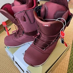 【値下げ】スノーボードセット RICE28 FLUX BURTON