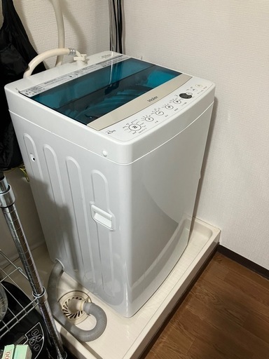 30日迄！2018☆Haier☆4.5kg☆洗濯機【JW-C45A-W】 落ち着い