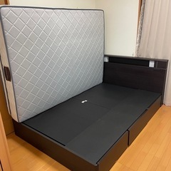 東京インテリア ダブルベッド フレームのみ