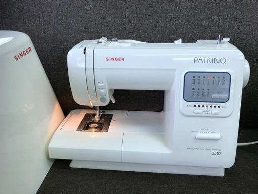 (売れました)使いやすくてしっかり縫える★SINGER CPミシンPATRINO2510★整備品