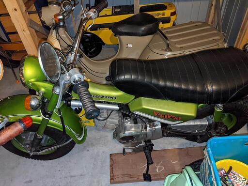 スズキ　バンバン90