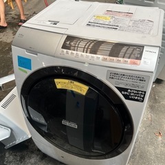 🌸2019年製日立電気洗濯乾燥機✓設置込み🆘保証あり🚘配達可能 - 洗濯機 
