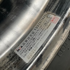 ハイエース　ホイール　タイヤバリ山2023年製　4本セット ホワイトレター
