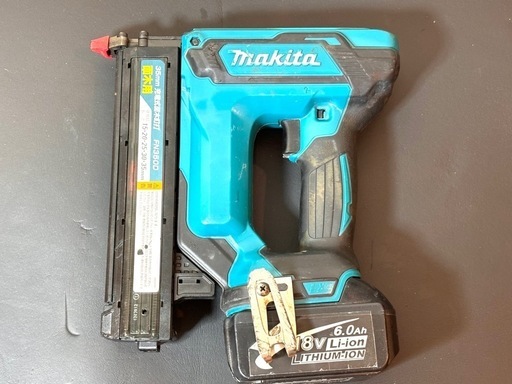 6.0ahバッテリー付きマキタ  makita FN350D 充電式フィニッシュネイル