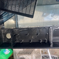 ９０センチ水槽　上部フィルター　セット