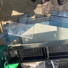 ９０センチ水槽　上部フィルター　セット