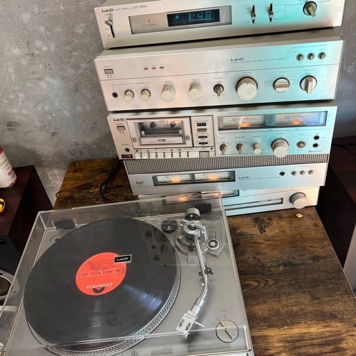 Lo-D　レコードプレーヤー　一式セット