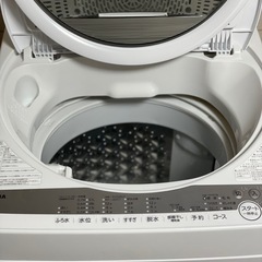 送料・設置込み可　洗濯機　6kg TOSHIBA 2020年