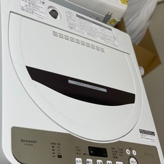 送料・設置込み可　洗濯機　6kg SHARP 2020年