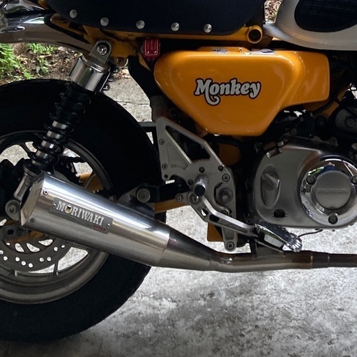 モンキー125 JB02 モリワキ  マフラー バイク
