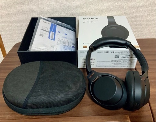 【美品】SONY WH-1000XM3  ワイヤレス　ノイズキャンセリング