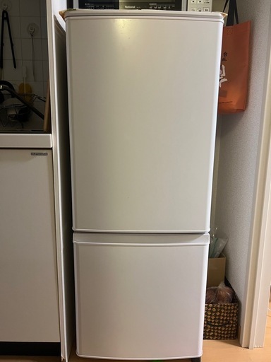 三菱　146L冷蔵庫　2023年製　MR-P15H-W