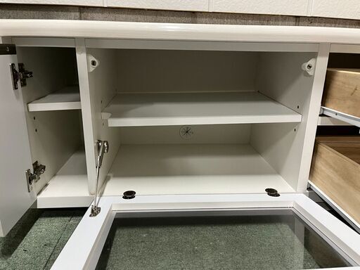 NITORI ニトリ ローボード ポスティア ホワイト テレビ台 AVボード 美