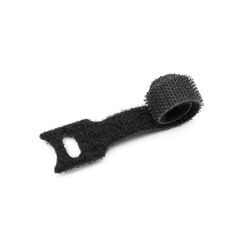 ④【新品】100袋セット 結束バンド 12 x 125 mm 黒 マジックケーブルタイ 繰返し 再利用可能