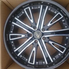 20インチのアルミホイール 最終値下げです☆岩見沢市内ならお届けもOKです
