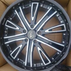 20インチのアルミホイール 最終値下げです☆岩見沢市内ならお届けもOKです