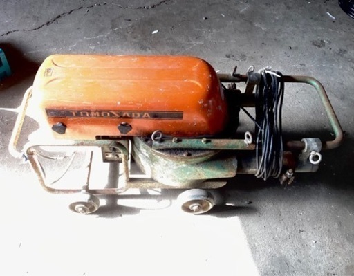 トモサダ　モルタルポンプ　TS-1MSSD  動作確認済み
