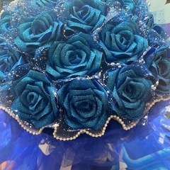 バラの花束永生花