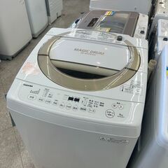 TOSHIBA/?東芝/8Kg洗濯機/2015年式/AW-8D3M??3621?