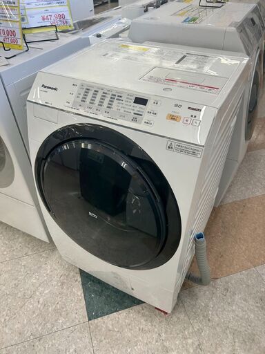 Panasoni/パナソニック/9.0/6.0Kgドラム式洗濯機/2016年式/NA-VX3600L3685