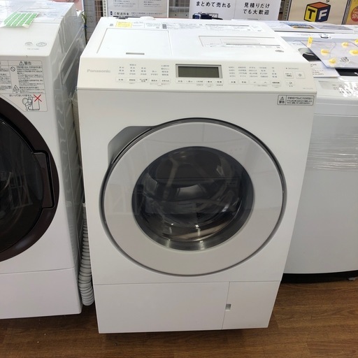 安心の1年保証付！！【Panasonic ドラム式洗濯乾燥機　NA-LX127A 2022年製　12.0kg】売ります！取りに来れる方限定！
