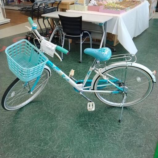自転車 24インチ 水色 ※現状販売となります TJ7319
