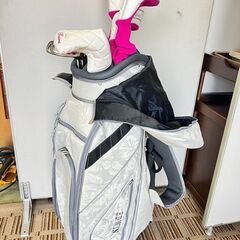 ゴルフクラブセット レディース ウィルソン WILSON Tiara 8本セット EDWIN GOLF キャディバッグ付き  /  AJ-0630-P1 