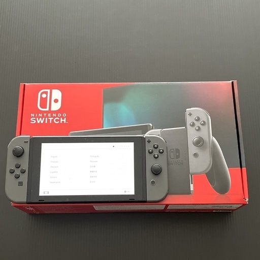 新型 Nintendo Switch グレー 欠品無し