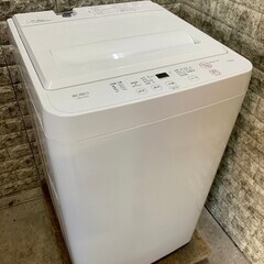 【高年式 美品】大阪送料無料★3か月保障付き★洗濯機★2023年★ヤマダ★5.5kg★YWM-T55LW★S-406