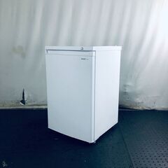 ID:rc12509 シャープ SHARP 冷蔵庫 一人暮らし 中古 2017年製 1ドア 86L ホワイト 直冷式 右開き (冷凍機能のみ) FJ-HS9X-W  【リユース品：状態A】【送料無料】【設置費用無料】