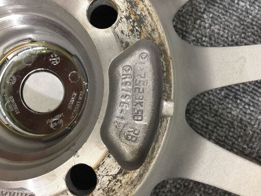 BRIDGESTONE ブリヂストン ECO FORME エコフォルム SE-12 15x5.5JJ +45