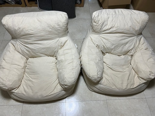 ソファー1人掛け　二つセット