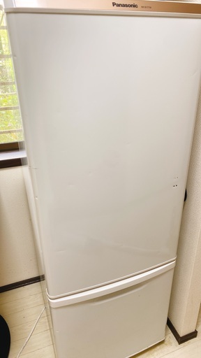 2ドア冷凍冷蔵庫　パナソニック  168L　NR-B177W-W