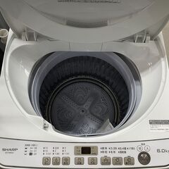 SHARP❕6㎏ 洗濯機❕ ゲート付き軽トラ”無料貸出❕R5176