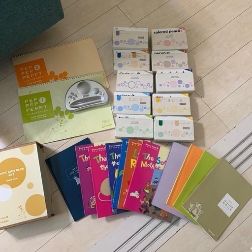 今月いっぱいのお値下げ！英語教材　ペッピーキッズクラブ 　モラモラIセッ