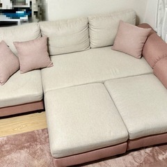 洗える3人掛けソファー